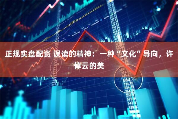 正规实盘配资 误读的精神：一种“文化”导向，许倬云的美